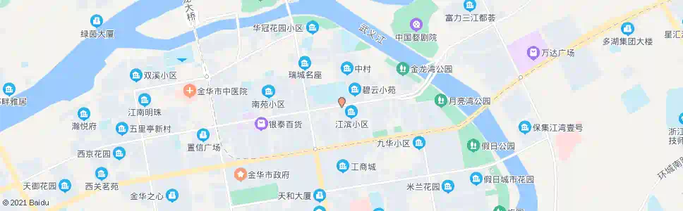 金华明伦街南_公交站地图_金华公交_妙搜公交查询2025