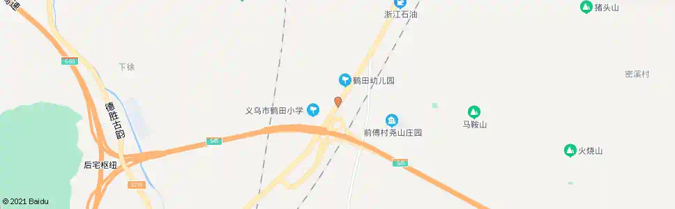 金华鹤田_公交站地图_金华公交_妙搜公交查询2025