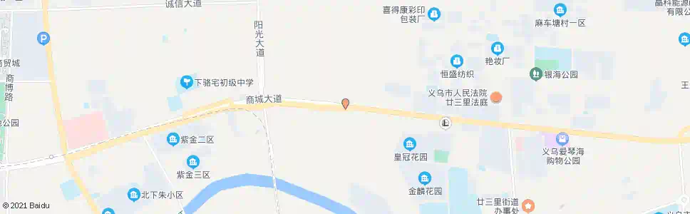 金华临时站点(商城大道)_公交站地图_金华公交_妙搜公交查询2025