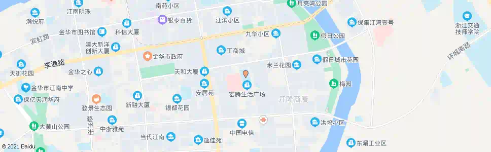 金华东苑小学_公交站地图_金华公交_妙搜公交查询2025