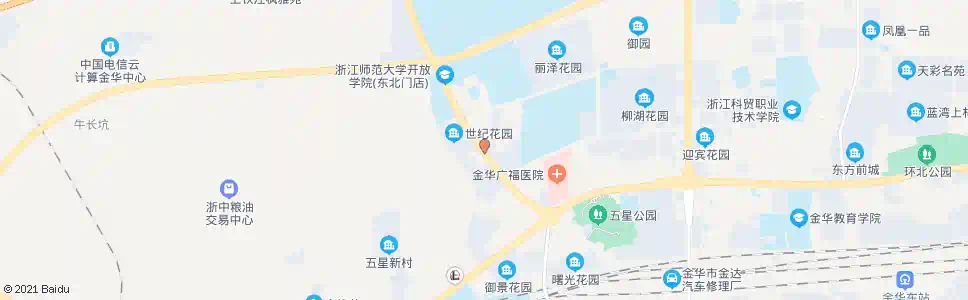 金华骆家塘_公交站地图_金华公交_妙搜公交查询2025