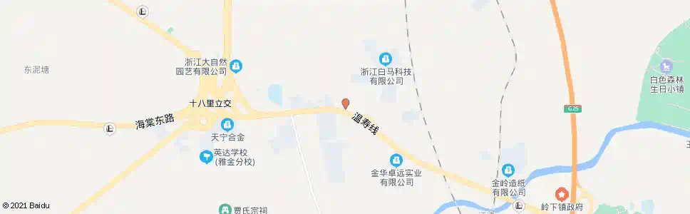 金华杨川_公交站地图_金华公交_妙搜公交查询2025