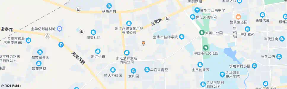 金华秋滨街道_公交站地图_金华公交_妙搜公交查询2025