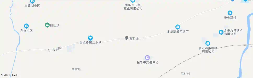 金华下杨路口_公交站地图_金华公交_妙搜公交查询2025