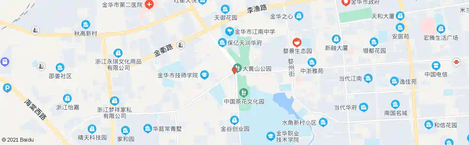金华茶花文化园_公交站地图_金华公交_妙搜公交查询2025