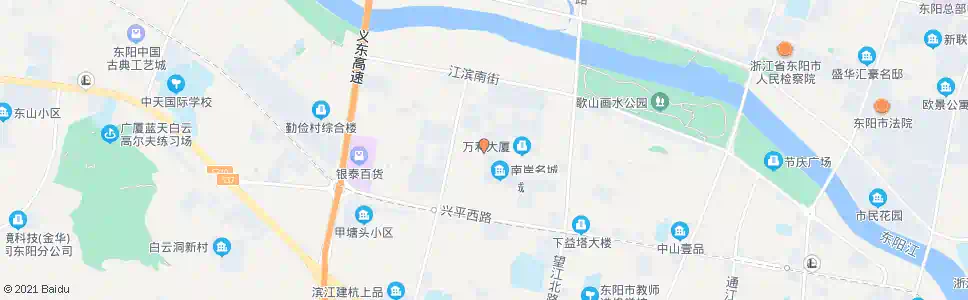 金华荷山_公交站地图_金华公交_妙搜公交查询2025