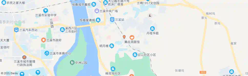 金华黄龙洞市场_公交站地图_金华公交_妙搜公交查询2025