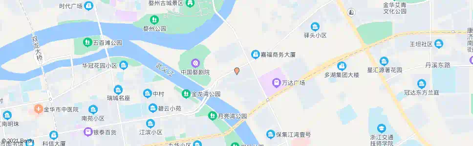 金华新华保险公司_公交站地图_金华公交_妙搜公交查询2025
