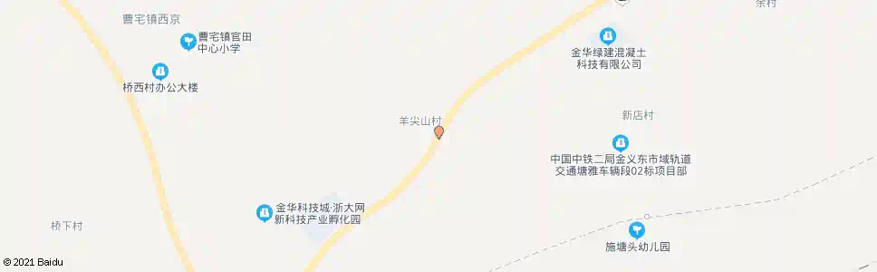 金华羊尖山_公交站地图_金华公交_妙搜公交查询2025