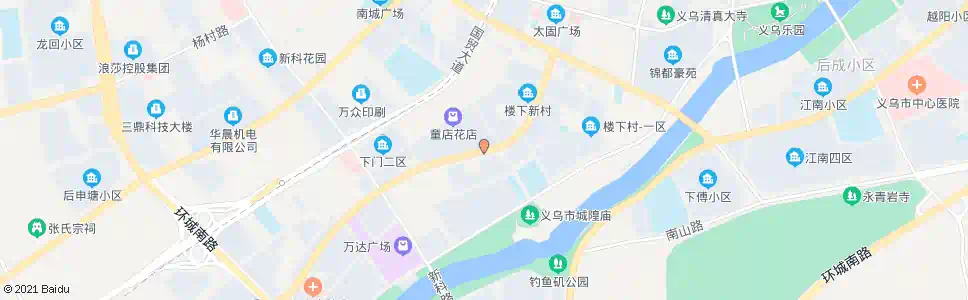 金华童店新村_公交站地图_金华公交_妙搜公交查询2025