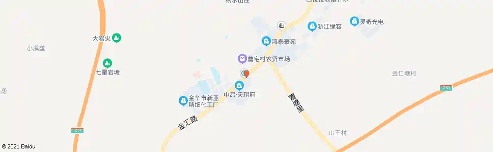 金华金汇路镇中南街口_公交站地图_金华公交_妙搜公交查询2025