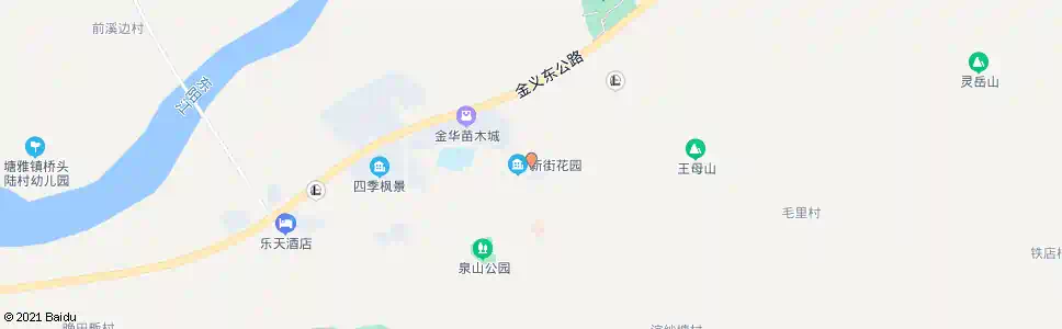 金华澧浦农贸市场路口_公交站地图_金华公交_妙搜公交查询2025