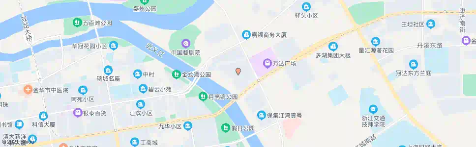 金华三江国际花园_公交站地图_金华公交_妙搜公交查询2025