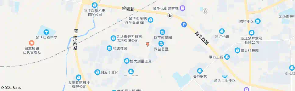 金华娅茜内衣公司_公交站地图_金华公交_妙搜公交查询2025