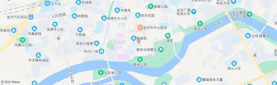 金华醋坊岭_公交站地图_金华公交_妙搜公交查询2025