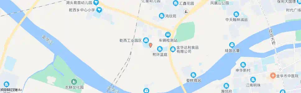 金华十七中学_公交站地图_金华公交_妙搜公交查询2025