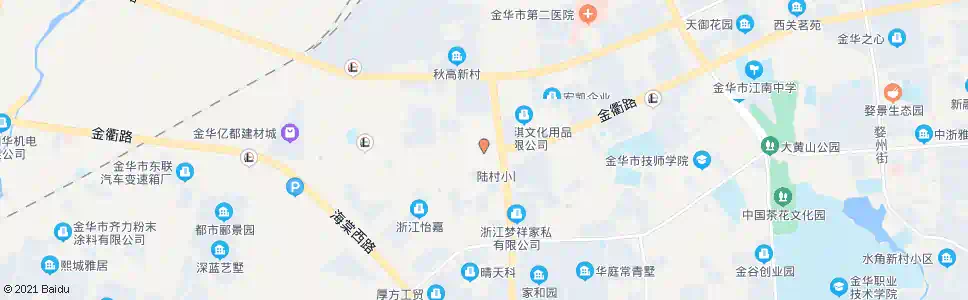 金华姜山头_公交站地图_金华公交_妙搜公交查询2025