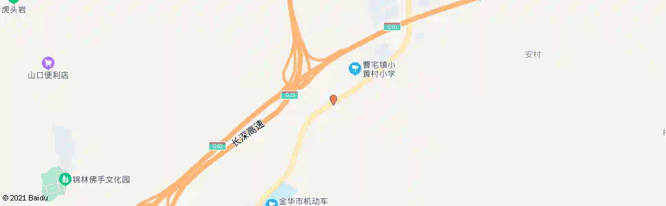 金华上目宋_公交站地图_金华公交_妙搜公交查询2025