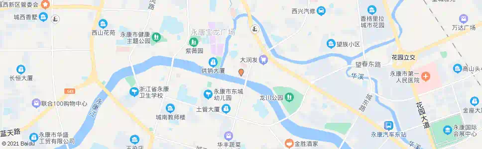 金华华联商厦_公交站地图_金华公交_妙搜公交查询2025