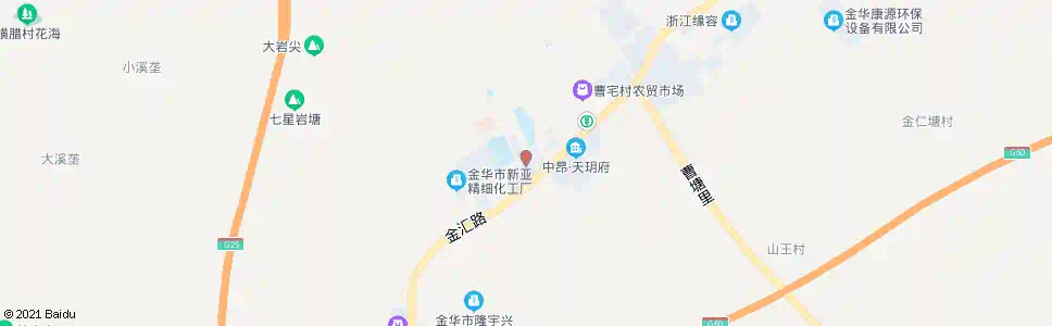 金华曹宅镇政府(双河路)_公交站地图_金华公交_妙搜公交查询2025