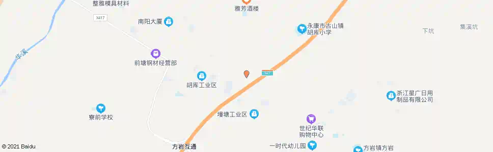 金华黄察园_公交站地图_金华公交_妙搜公交查询2025