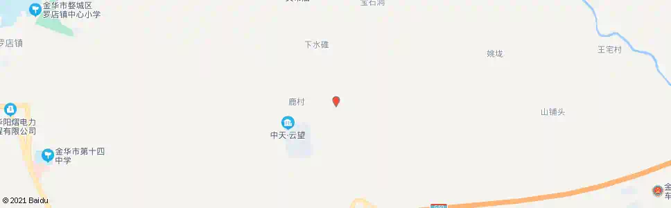 金华鹿村_公交站地图_金华公交_妙搜公交查询2025