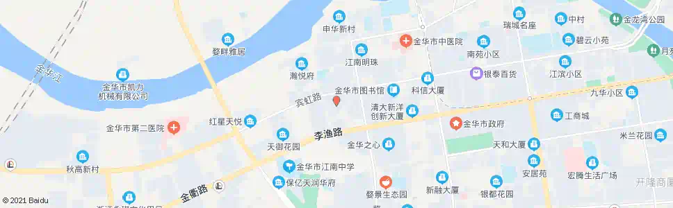 金华西京花园_公交站地图_金华公交_妙搜公交查询2025