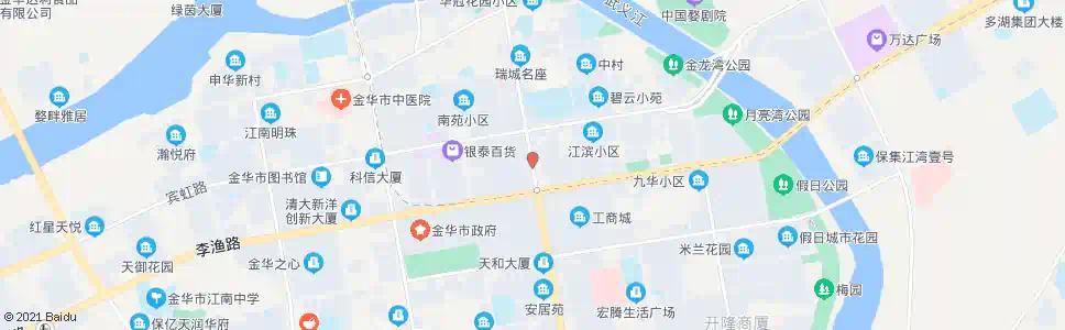 金华金发颐高数码广场_公交站地图_金华公交_妙搜公交查询2025