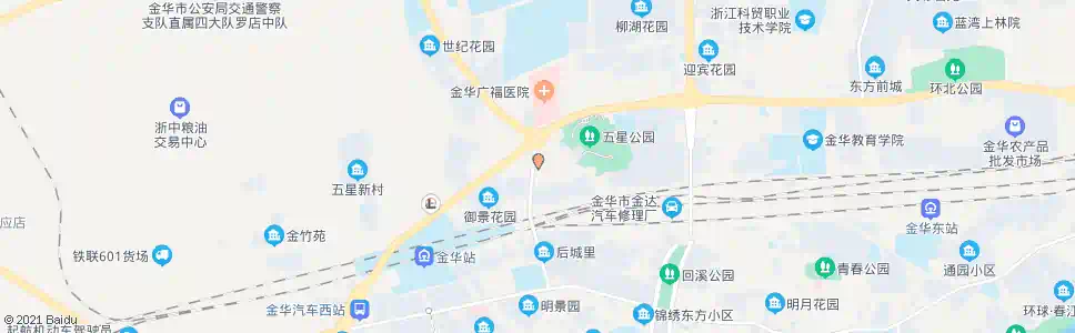 金华城北街道_公交站地图_金华公交_妙搜公交查询2025