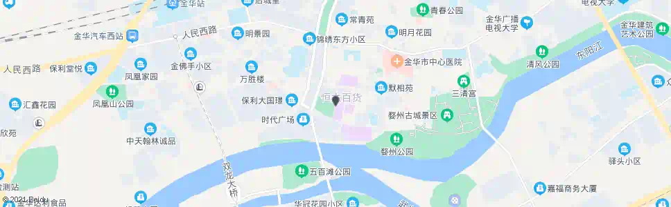 金华恒大百货_公交站地图_金华公交_妙搜公交查询2025