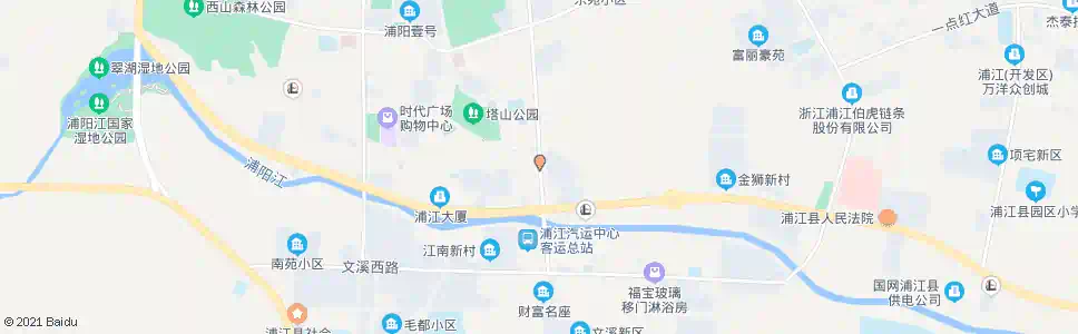 金华中国银行_公交站地图_金华公交_妙搜公交查询2025