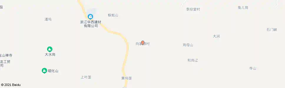 金华向家源_公交站地图_金华公交_妙搜公交查询2025