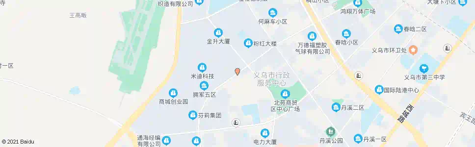 金华北苑派出所_公交站地图_金华公交_妙搜公交查询2025