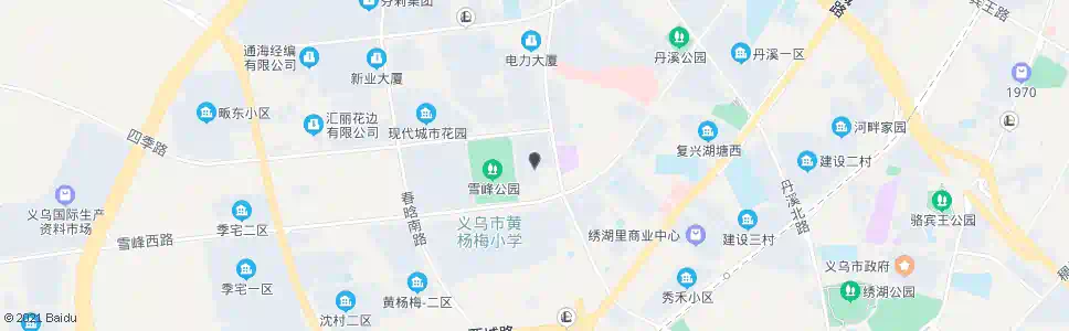 金华现代花园北_公交站地图_金华公交_妙搜公交查询2025