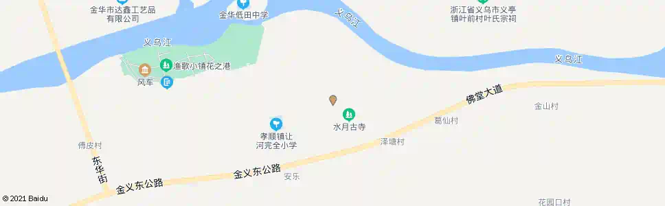 金华让河街一村(临)_公交站地图_金华公交_妙搜公交查询2025