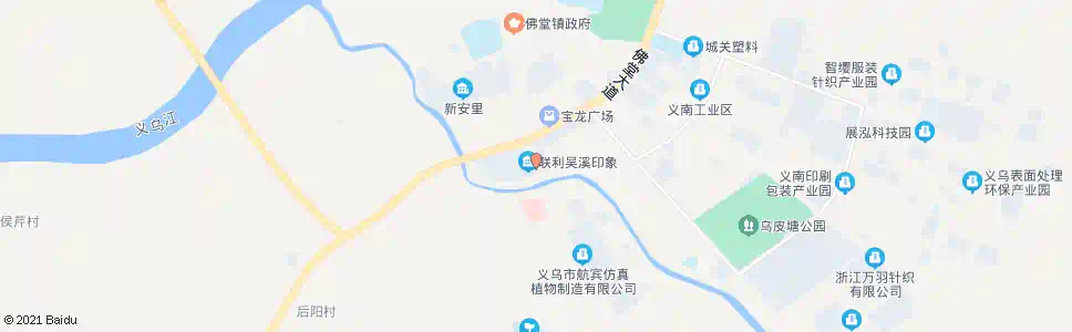 金华小吴溪支线停车场_公交站地图_金华公交_妙搜公交查询2025