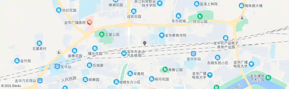 金华玫瑰园小区_公交站地图_金华公交_妙搜公交查询2025