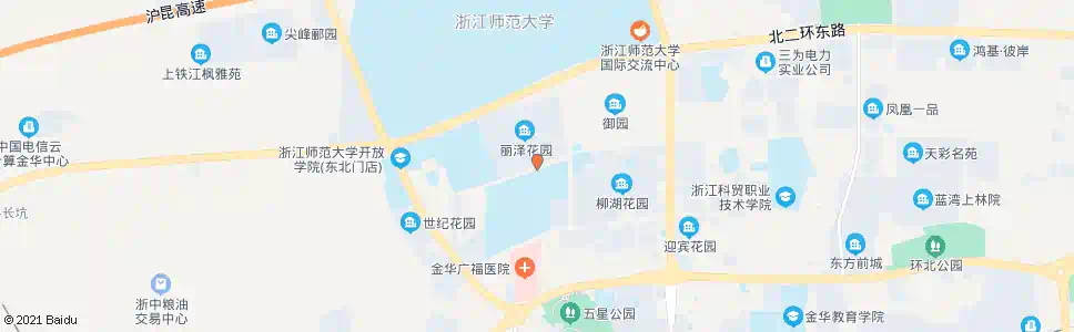 金华丽泽花园南_公交站地图_金华公交_妙搜公交查询2025