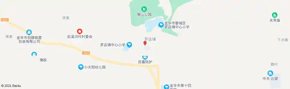 金华罗店_公交站地图_金华公交_妙搜公交查询2025