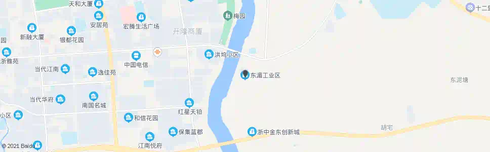 金华东湄工业区_公交站地图_金华公交_妙搜公交查询2025