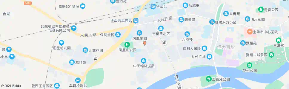 金华中医分院_公交站地图_金华公交_妙搜公交查询2025