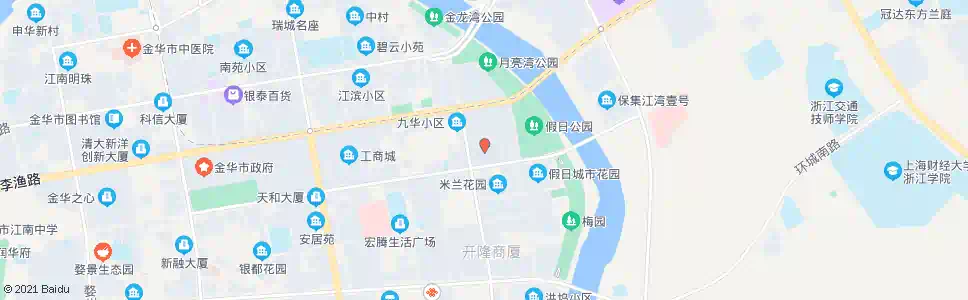金华金发豪园_公交站地图_金华公交_妙搜公交查询2025