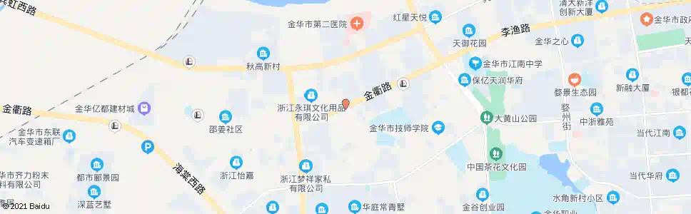 金华朱基头_公交站地图_金华公交_妙搜公交查询2025