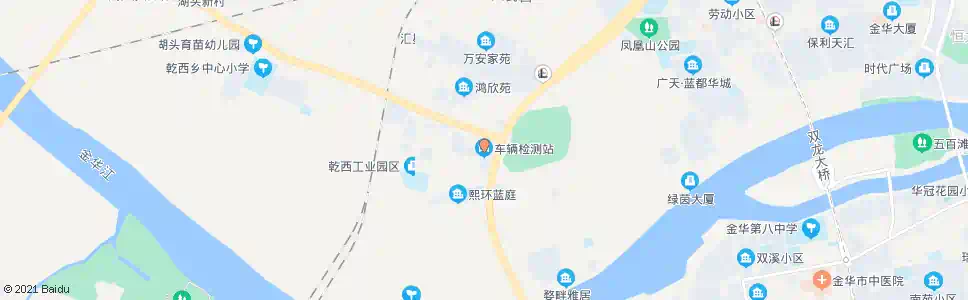 金华车辆检测站_公交站地图_金华公交_妙搜公交查询2025