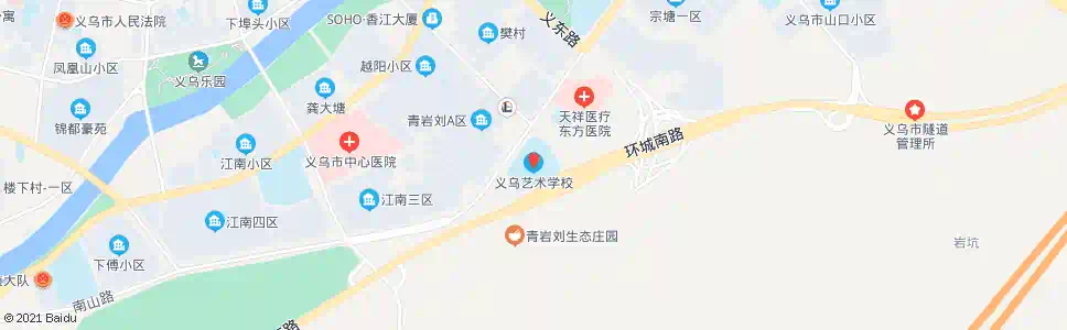 金华义乌艺术学校_公交站地图_金华公交_妙搜公交查询2025
