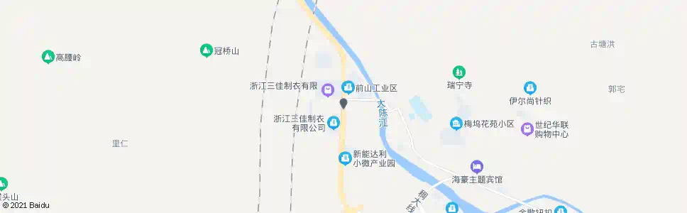 金华前山工业区_公交站地图_金华公交_妙搜公交查询2025