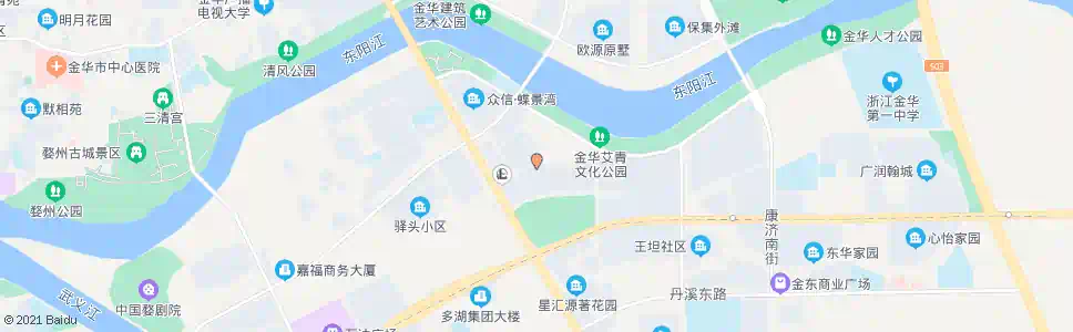 金华金东环保分局_公交站地图_金华公交_妙搜公交查询2025