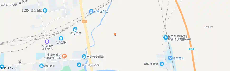 金华东孝小学_公交站地图_金华公交_妙搜公交查询2025