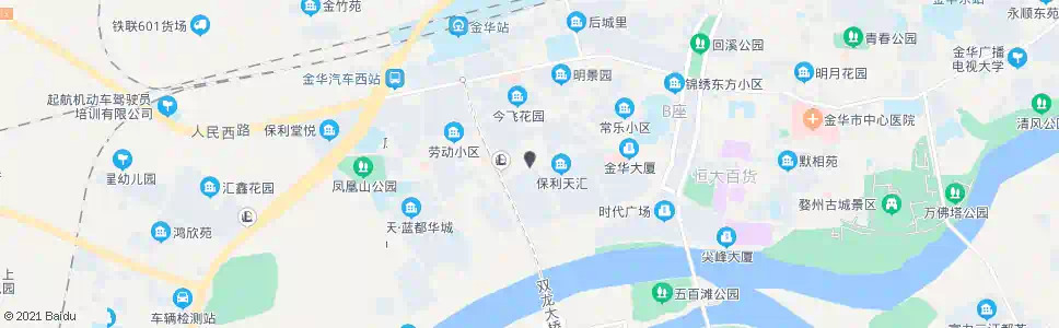 金华解放西路花锦巷_公交站地图_金华公交_妙搜公交查询2025