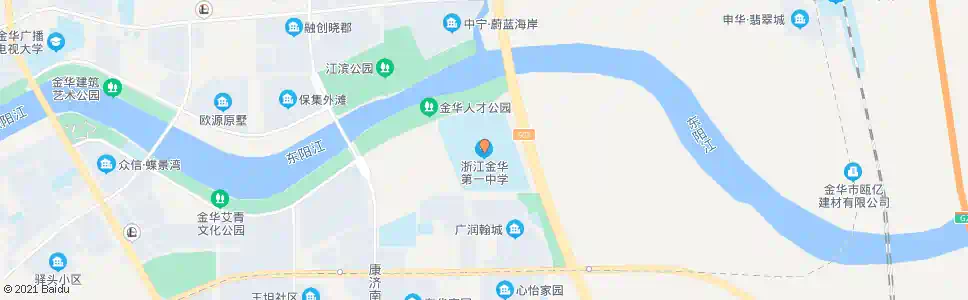 金华第一钢管厂_公交站地图_金华公交_妙搜公交查询2025